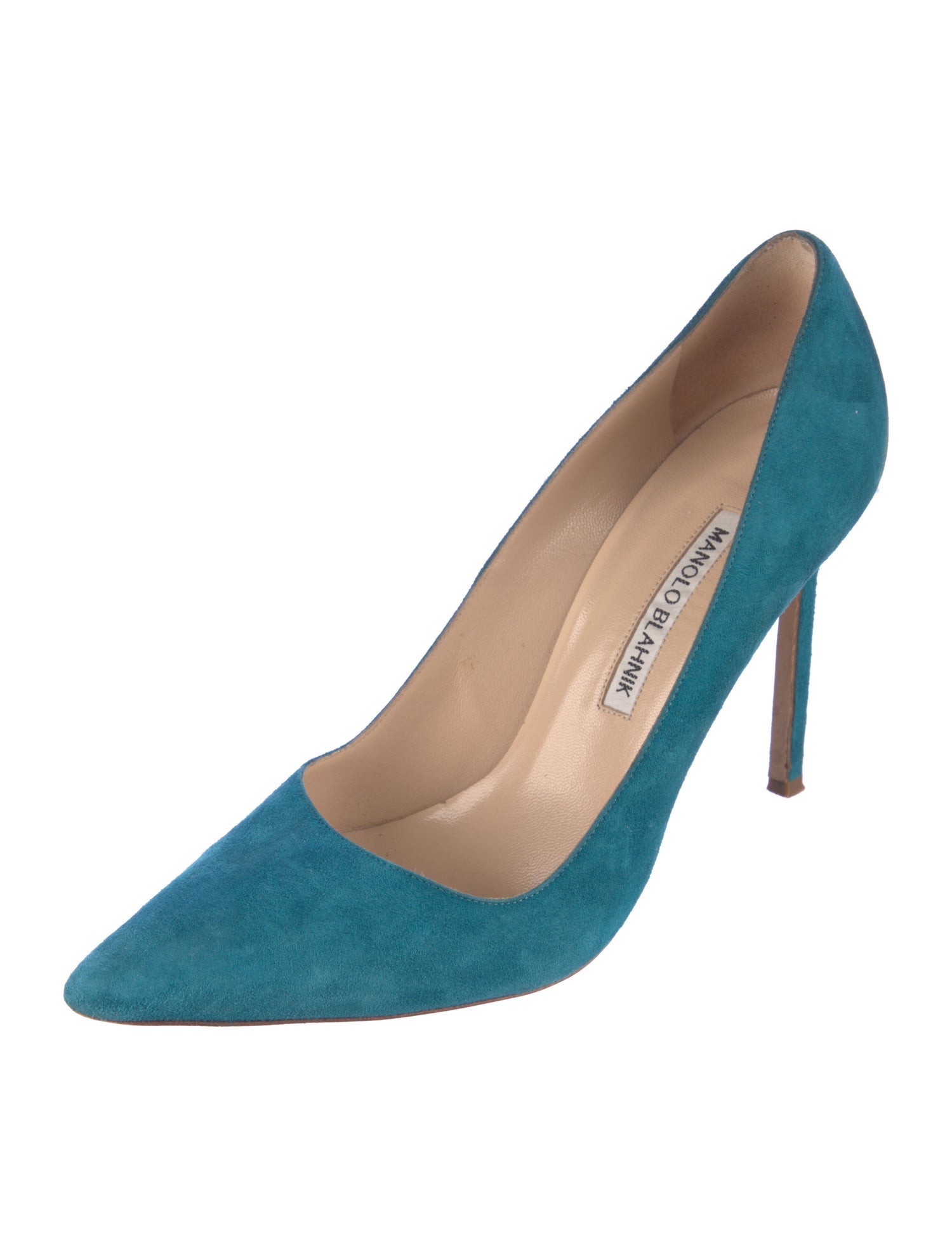 Manolo Blahnik Suede Pumps